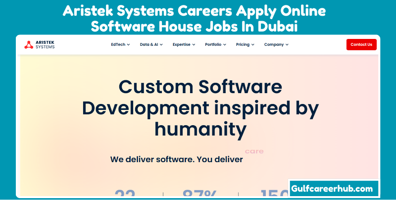 Aristek Systems Careers Apply Online Software House Jobs In Dubai
