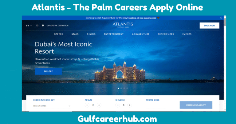 Atlantis - The Palm Careers Apply Online