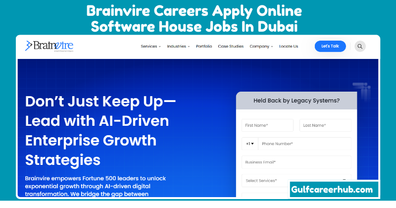 Brainvire Careers Apply Online Software House Jobs In Dubai