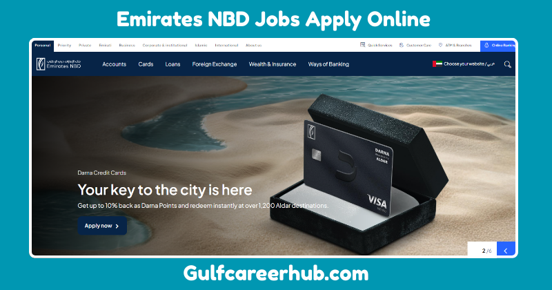 Emirates NBD Jobs 2025