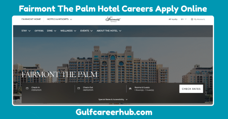 Fairmont The Palm Hotel Careers Apply Online