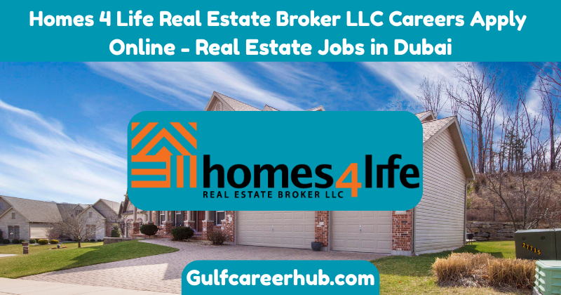 Homes 4 Life Real Estate Broker LLC Careers Apply
Online - Real Estate Jobs in Dubai