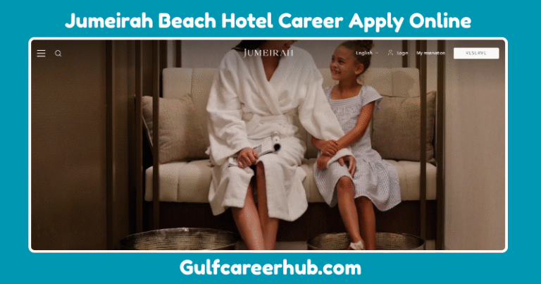 Jumeirah Beach Hotel Career Apply Online