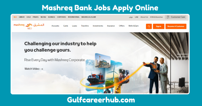 Mashreq Bank Careers 2025
