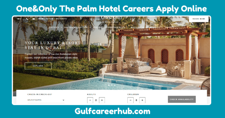 One&Only The Palm Hotel Careers Apply Online