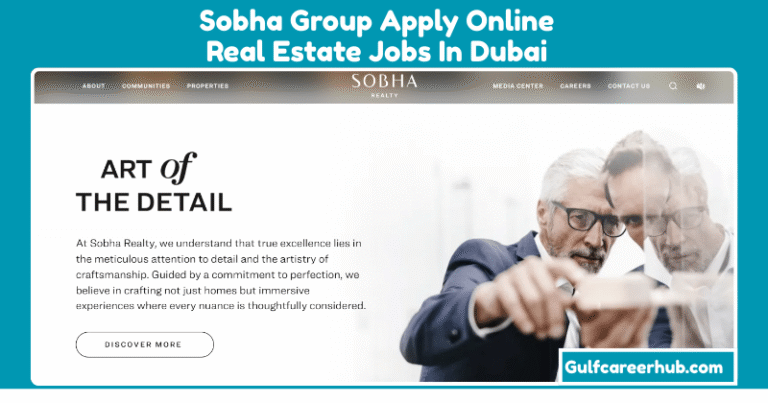Sobha Group Apply Online Real Estate Jobs In Dubai